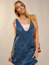 Blue B Denim Jumper Dress 91783D