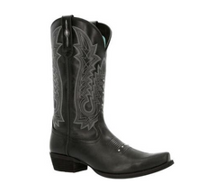 Durango Ladies Black w/ Diamond Studs FINAL SALE