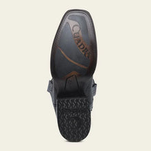 Cuadra Ladies Black Laser Sq Toe CU991