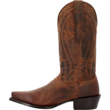 Durango Mens Narrow Square Distressed leather