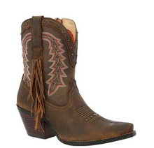 Durango Ladies Brown Fringed Boot FINAL SALE