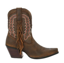 Durango Ladies Brown Fringed Boot FINAL SALE