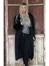 Angie SJ711-ASIS Faux Fur Duster