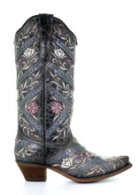 Corral Ladies Black Floral FINAL SALE