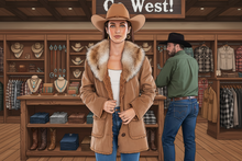 Scully Ladies Faux Shearling