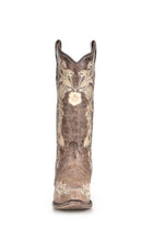 Corral Ladies Tobac Emb & Stud A3572