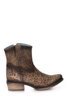Corral Ladies Leopard Zip C3627