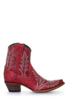 Circle G Ladies Red Zip